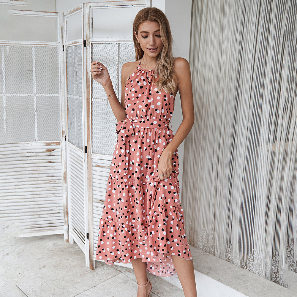 Robe Longue Imprimé Floral Empire