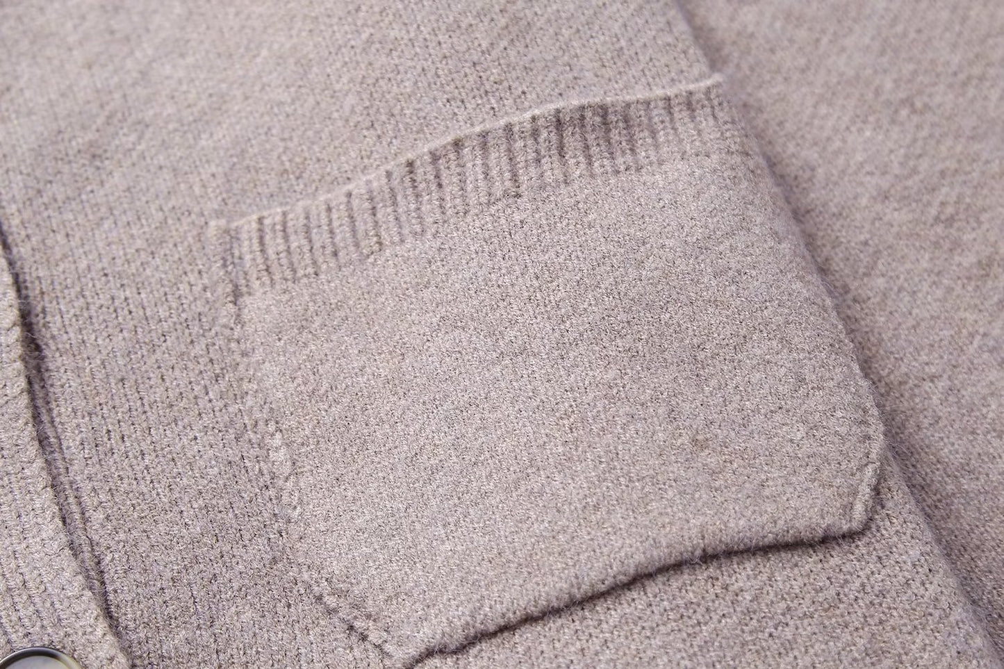 Reveloire® Cardigan Tricoté à Boutonnage Simple