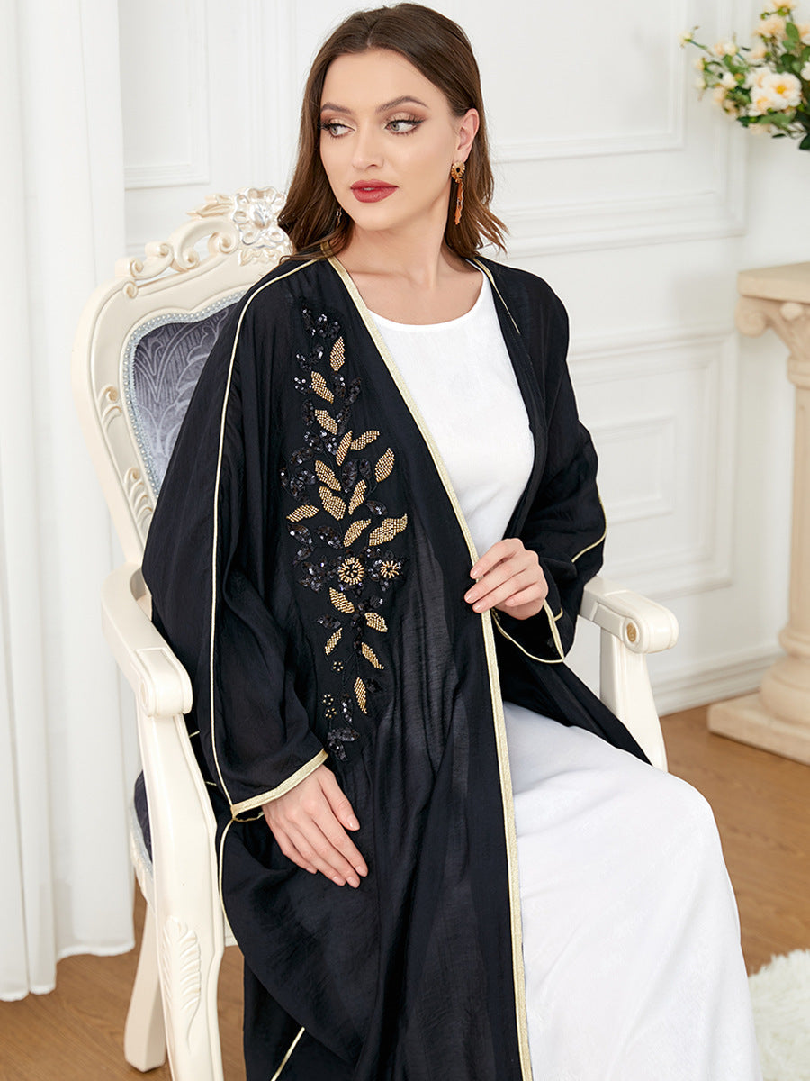 ✨ Élégance et Fluidité avec notre Robe Kimono Patchwork ! ✨