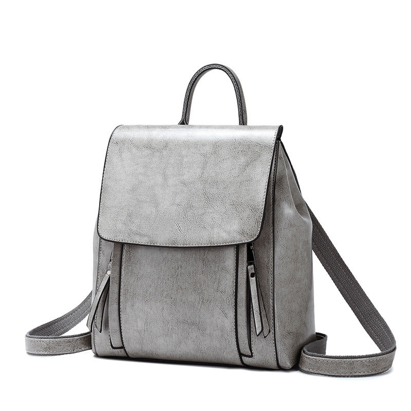 Reveloire® oiled finish leather backpack