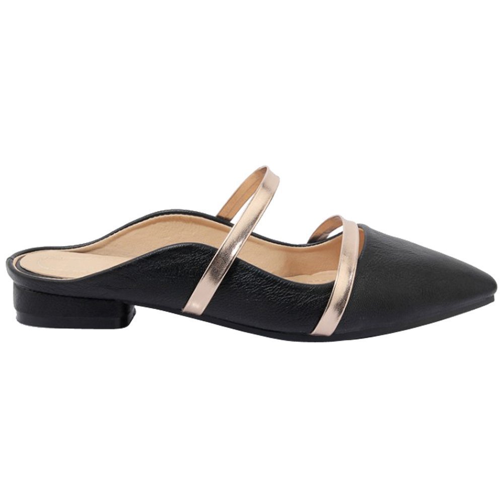 Reveloire® Pointed Toe Strap Flat Casual Shoes