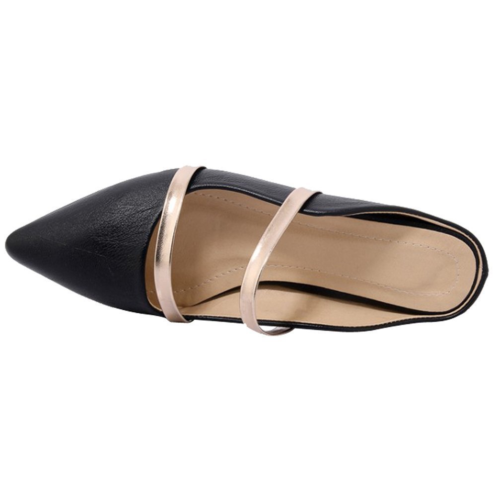 Reveloire® Pointed Toe Strap Flat Casual Shoes