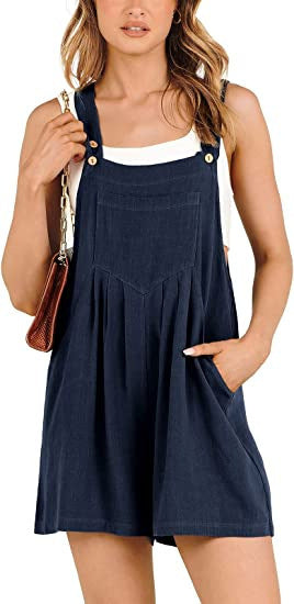 Short Overalls Elegance Linen - Chic Summer Style