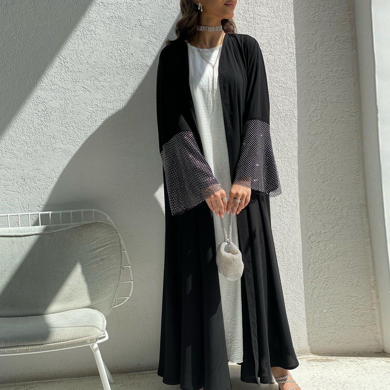 Abaya cardigan hajar - Reveloire