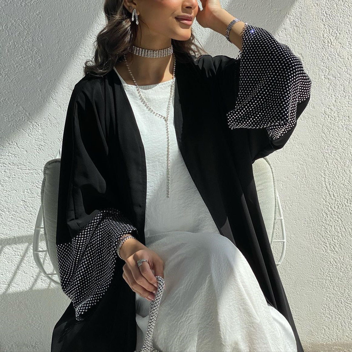 Abaya cardigan hajar - Reveloire