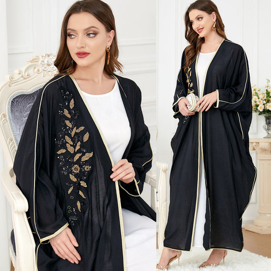 ✨ Élégance et Fluidité avec notre Robe Kimono Patchwork ! ✨