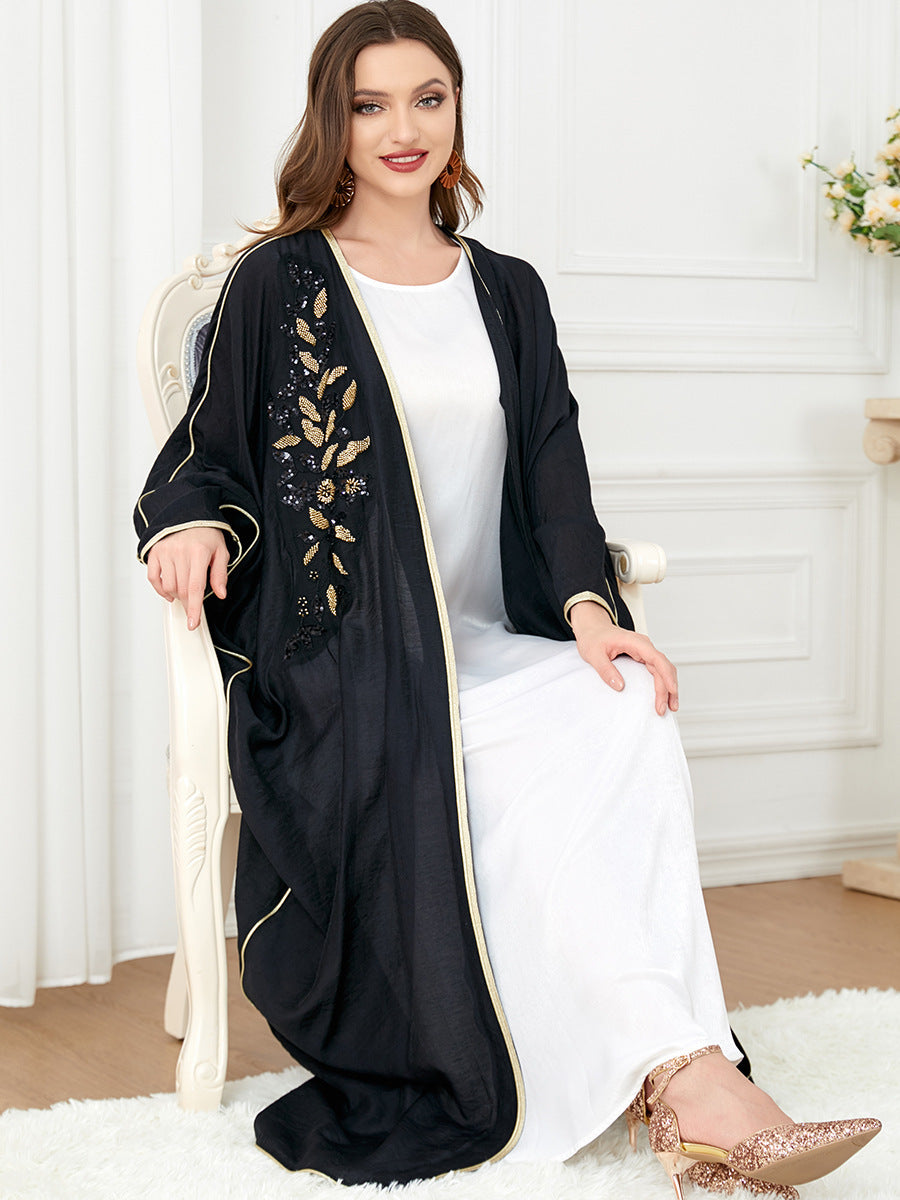 ✨ Élégance et Fluidité avec notre Robe Kimono Patchwork ! ✨