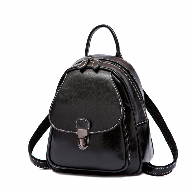 Reveloire® Genuine Leather Backpack for Travel and Daily Use