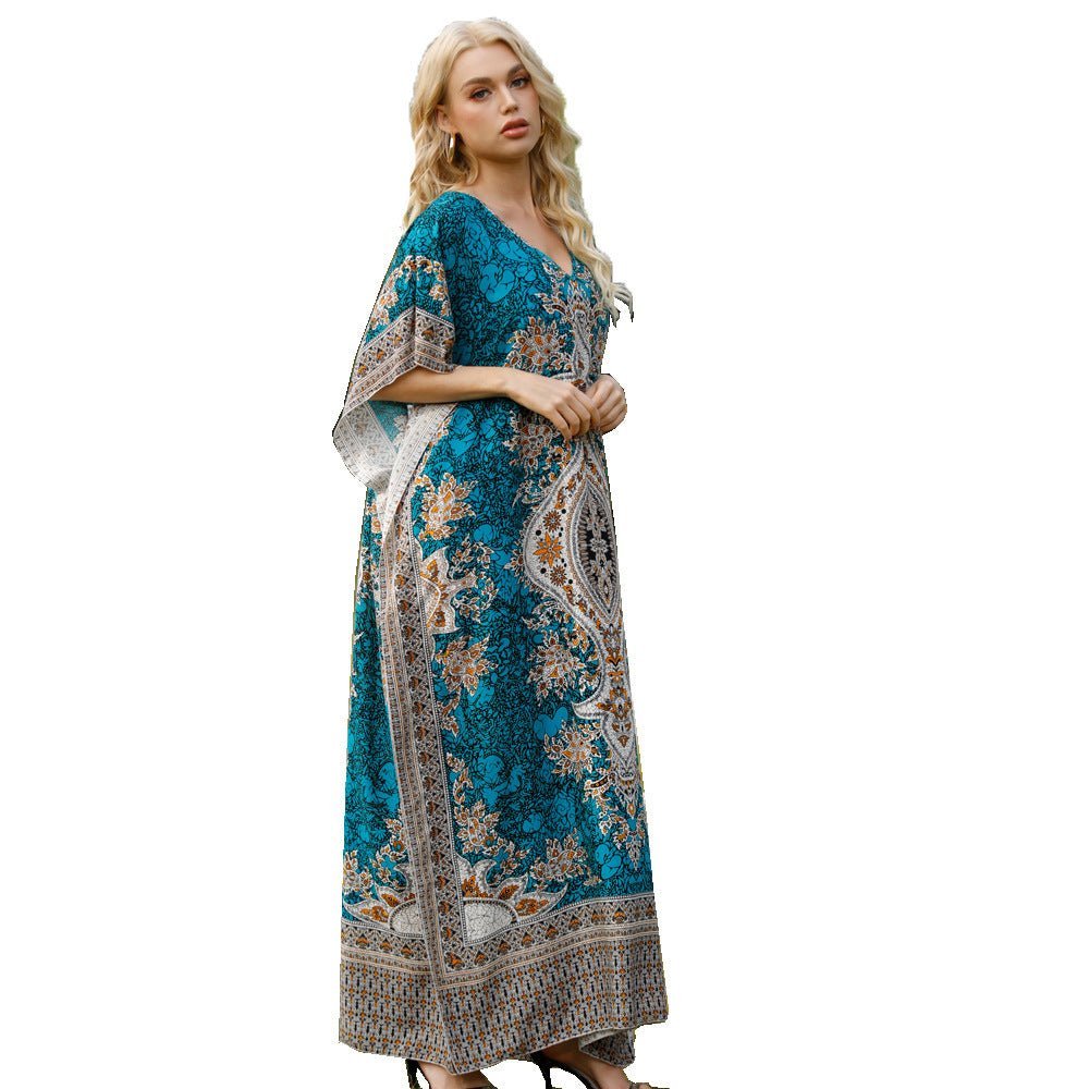 Kaftan maxi dress - Reveloire