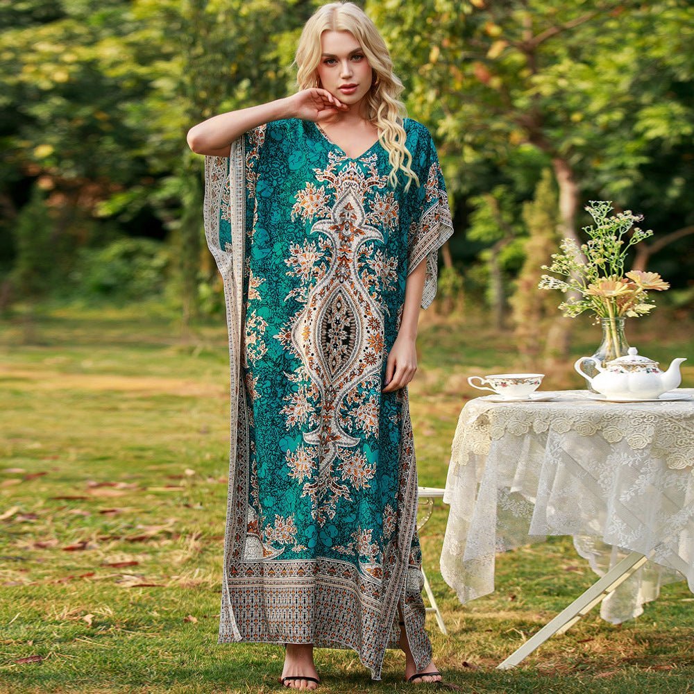 Kaftan maxi dress - Reveloire