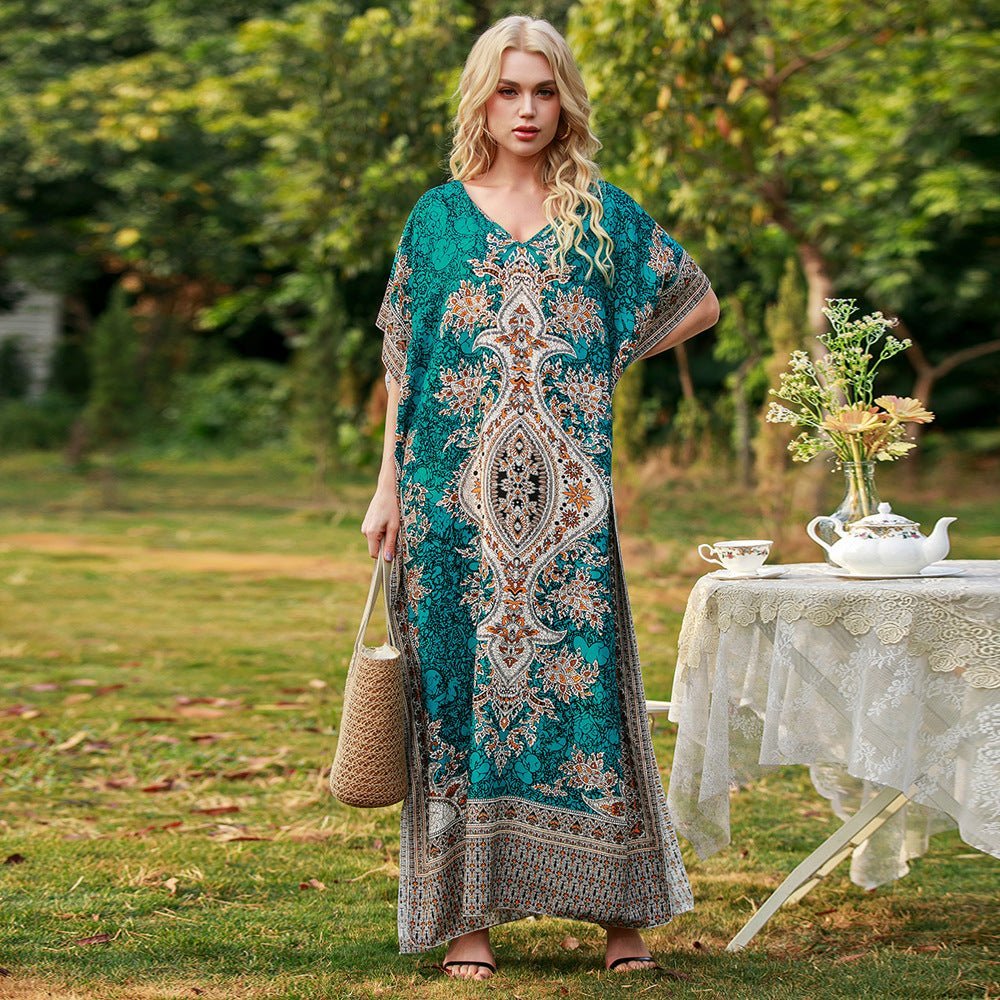 Kaftan maxi dress - Reveloire