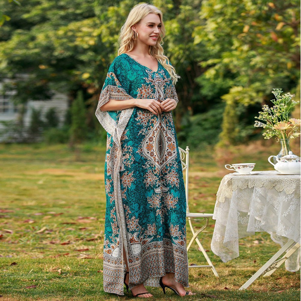 Kaftan maxi dress - Reveloire